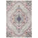 Christa Oriental Gray/Cream/Fuchsia/Sapphire/Gold Area Rug