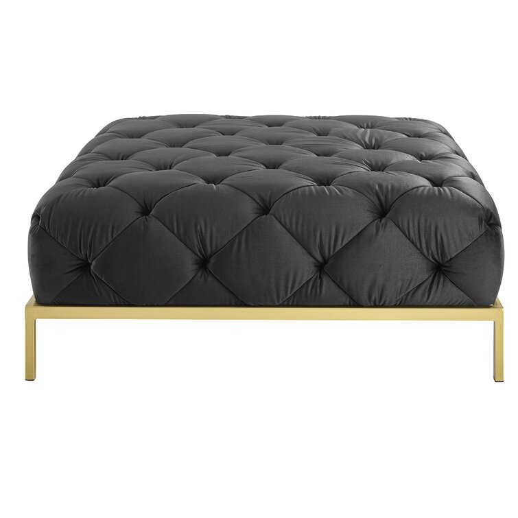 WINSTON TUFTED OTTOMAN - REVIVAL HOME