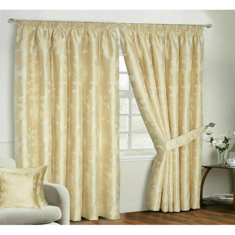 Fyfe Blackout Curtain Pair, 229 W x 274 D cm