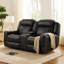 Causeuse inclinable avec console centrale Lety