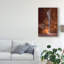 «The Light Beam Canyon» par Eduardo Llerandi, reproduction de photo sur toile tendue-634057645