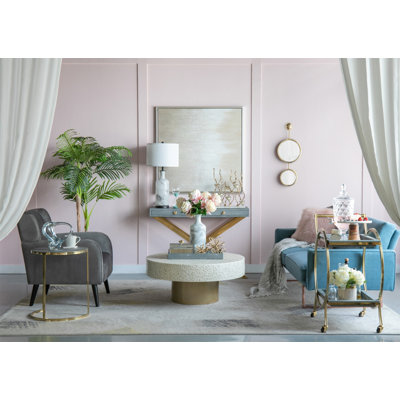 2 Circle Mirrors For Wall Decor, Unique Contemporary Wall Mirror For Living Room Bedroom Entryway,11" X 28.5"