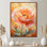 Art sur toile Golden Hour Peony I - Coquelicots