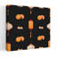 Mooncakes et lanternes, art mural traditionnel d'automne-129095619