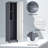Broom Closet Storage Cabinet Slim,narrow Utility Cabinets For Brooms And Mops,tall Storage Closet For Laundry Room,home Office,white