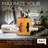 Bamboo Trash Bag Dispenser & Bag Holder
