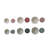 Paper Nesting Gift Boxes With Scalloped Lids