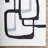 Rectangle Jaykwon Abstract Hand Tufted Wool Area Rug in Ash/Jet Black-1825585859