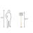 Isolde 61.5'' Gold Traditional Floor Lamp