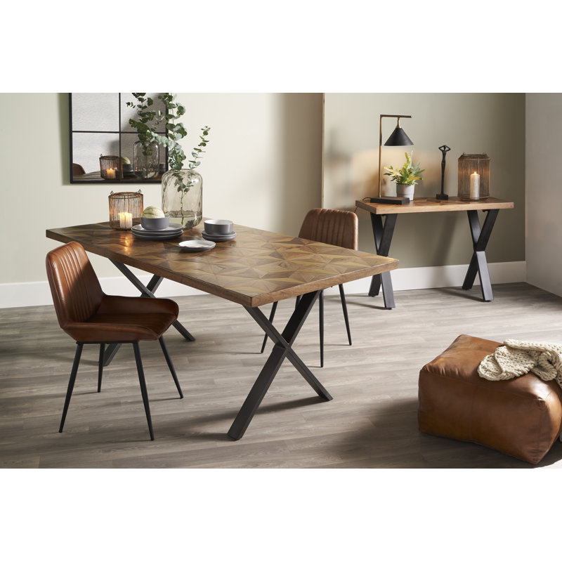 Amaranta 108cm Solid Wood Top Console Table