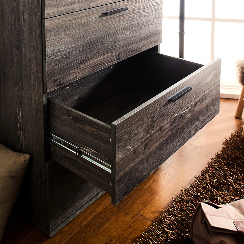 Maintains Appearance Chest - Rustic Gray Four With Finish