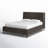 Naoma Vegan Leather Platform Bed-2047100237-2047100227
