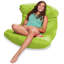 Fauteuil à billes avec siège structuré pour enfants, adolescents et adultes, fauteuil confortable pour jouer, lire et regarder la télévision, chaise longue Laguna, plusieurs couleurs et tissus-1809202978