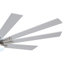Ventilateur de plafond 72 po en nickel brossé Majlis avec lumières DEL et 9 pales argentées-1666517391