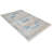 Crayton Machine Made Washable POLYESTER AREA RUGS  - Rectangle | Ivory Blue | Oriental Design, Area Rugs for Living Room, Bed Room-33070352