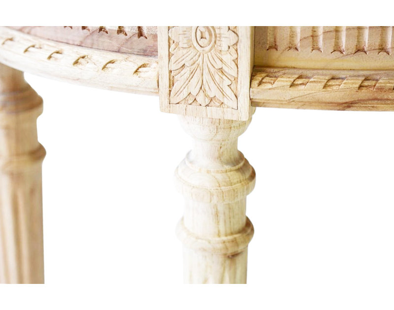 Camille 40.5'' W Solid Wood Console Table