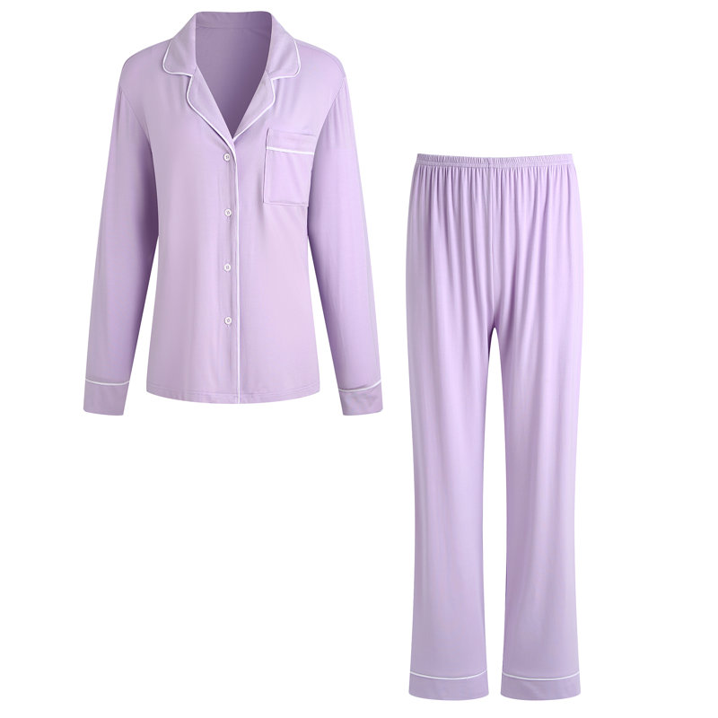 Ensemble de pyjama pour femme Andrina, XXL, Mauve