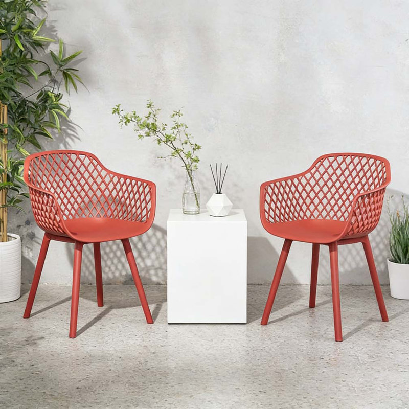 Ensemble de chaises de patio, Blanc