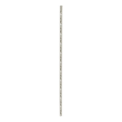 12 Station Metal Strip Rod w/ Tie Strap, 10-Pack