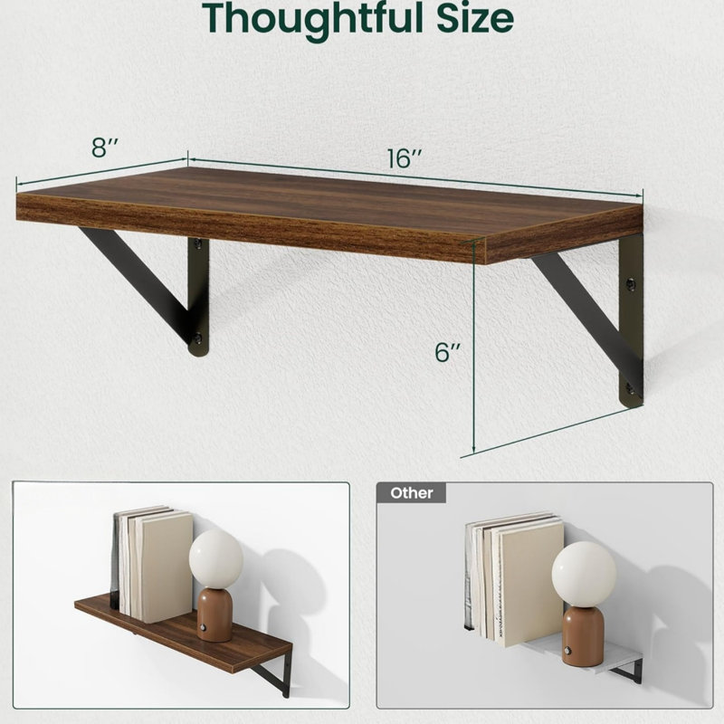 Wood Floating Shelf