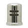 1-3/4" x 2-3/4" Solid Brass Air Gap Cap Only, Skirted