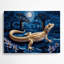 Art mural en métal sauvage, gecko-1562349947