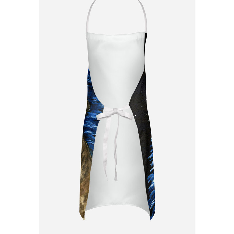 No Pattern Bib Apron