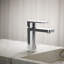 Parallel Single-Handle Bathroom Sink Faucet, Single-Hole Faucet with Pop-Up Drain, 0.5 GPM-1345082190