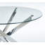 Table avec pieds en métal et verre-1743784573
