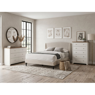 Ensemble de chambre à coucher 3 pièces Burriss