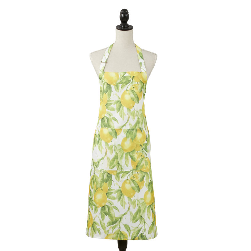 Lemon Harvest Design – 100% Polyester Kitchen Apron