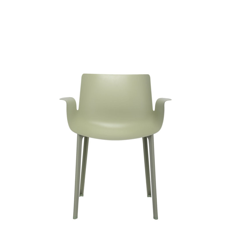 Piuma Outdoor Dining Armchair, Sage Green