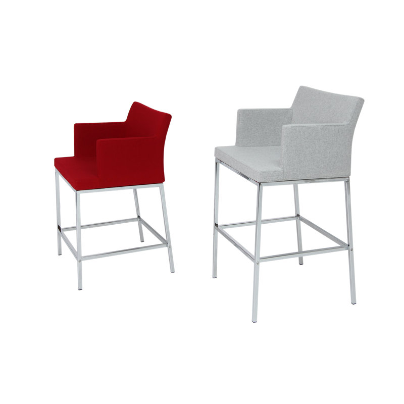 29" Bar Stool, Red