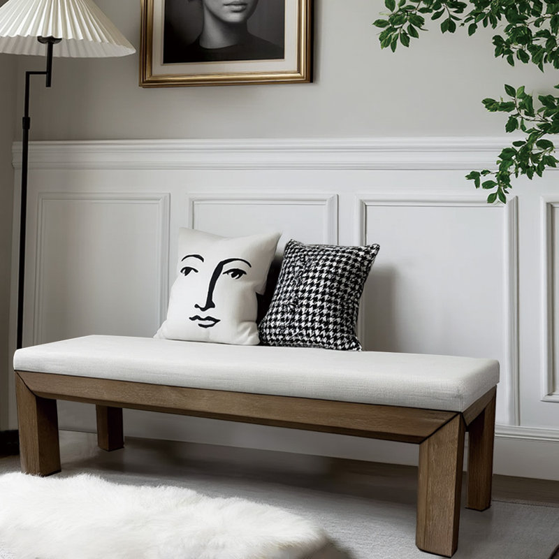 Banc rembourré en mousse Cahuilla
