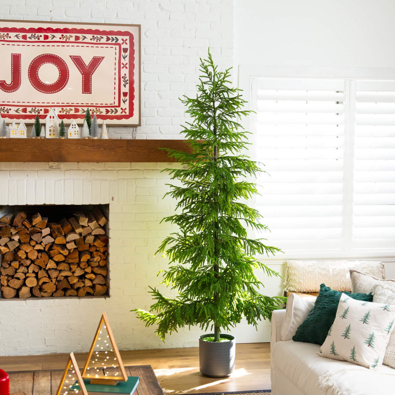 Sapin de Noël, H 8 po x l 48 po x P 11 po