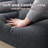 6" Thick Full Size Futon Mattress Replacement(Frame Not Included), Gel Memory Foam, Removable Pillow Top Cover, Dark Gray, Compression Packaging(71X52X6")-115981307