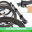 Support à vélo mural GoSports de 6 pi pour le garage - Rangement vertical pour 4 à 6 vélos