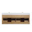 Meuble-lavabo mural flottant avec plateau en acrylique-2132749570-2132749571