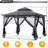 12 Ft. W x 10 Ft. D Steel Patio Gazebo The Soft Roof Gazebos-61851536