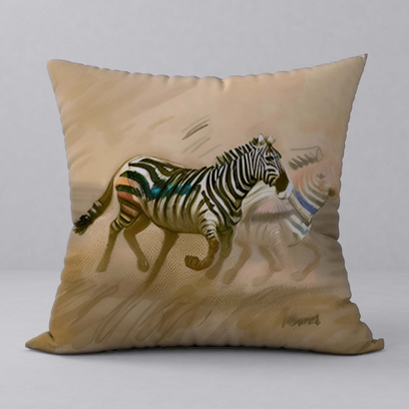 Reversible Throw Pillow