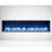 Allysia Built-In Electric Fireplace - Linear Design - Multicolor Flames - 400 SQ. FT.-37296623