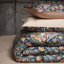 Ensemble d'édredon en microfibre à imprimé floral et feuille Vintage-108994938-109231336