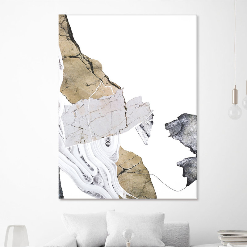 «Paper Look 2» par Fabrikken, reproduction d'art sur toile tendue