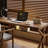 Light walnut Rectangular Solid Wood desks-108205561