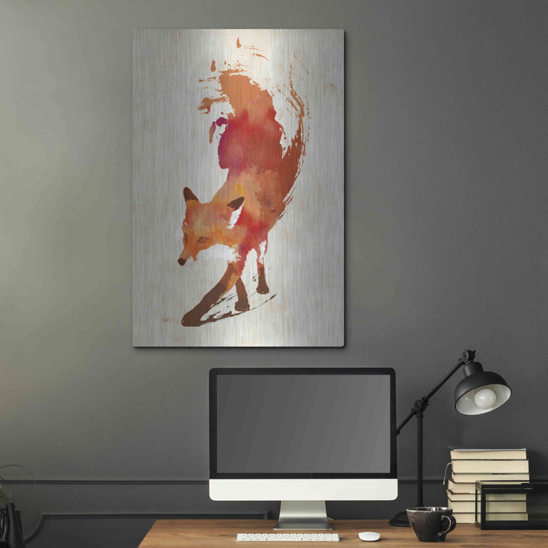 "Vulpes Vulpes" par Robert Farkas, H 36 po x l 24 po