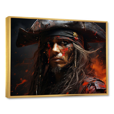 Pirates Corsairs Firy Courage - Pirate Wall Art