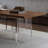 Walnut Rectangular Solid Wood Writing desk-670477588
