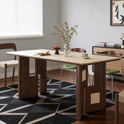 Retro Nordic dining table