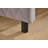Upholstered Daybed With Trundle,Sturdy Wooden Bed Frame, Modern Diamond Grid Design,For Bedroom, Guest Room (Grey)-1941830808