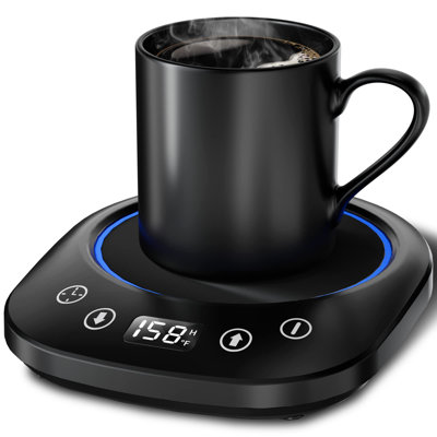 Coffee Mug Warmer Electric Cup Warmer For Office Desk Use Auto Shut Off Temperature Settings 9 Hour Timer Settings Smart Coffee Warmer Plate Milk Tea